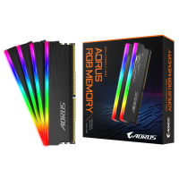 

                                    Gigabyte AORUS RGB Memory DDR4 16GB (2x8GB) 3733MHz Desktop Ram (With Demo Kit)